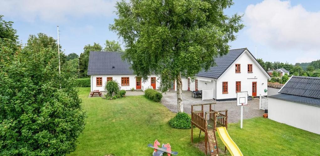 Skjoldbjerg Garnihotel Vorbasse Dış mekan fotoğraf